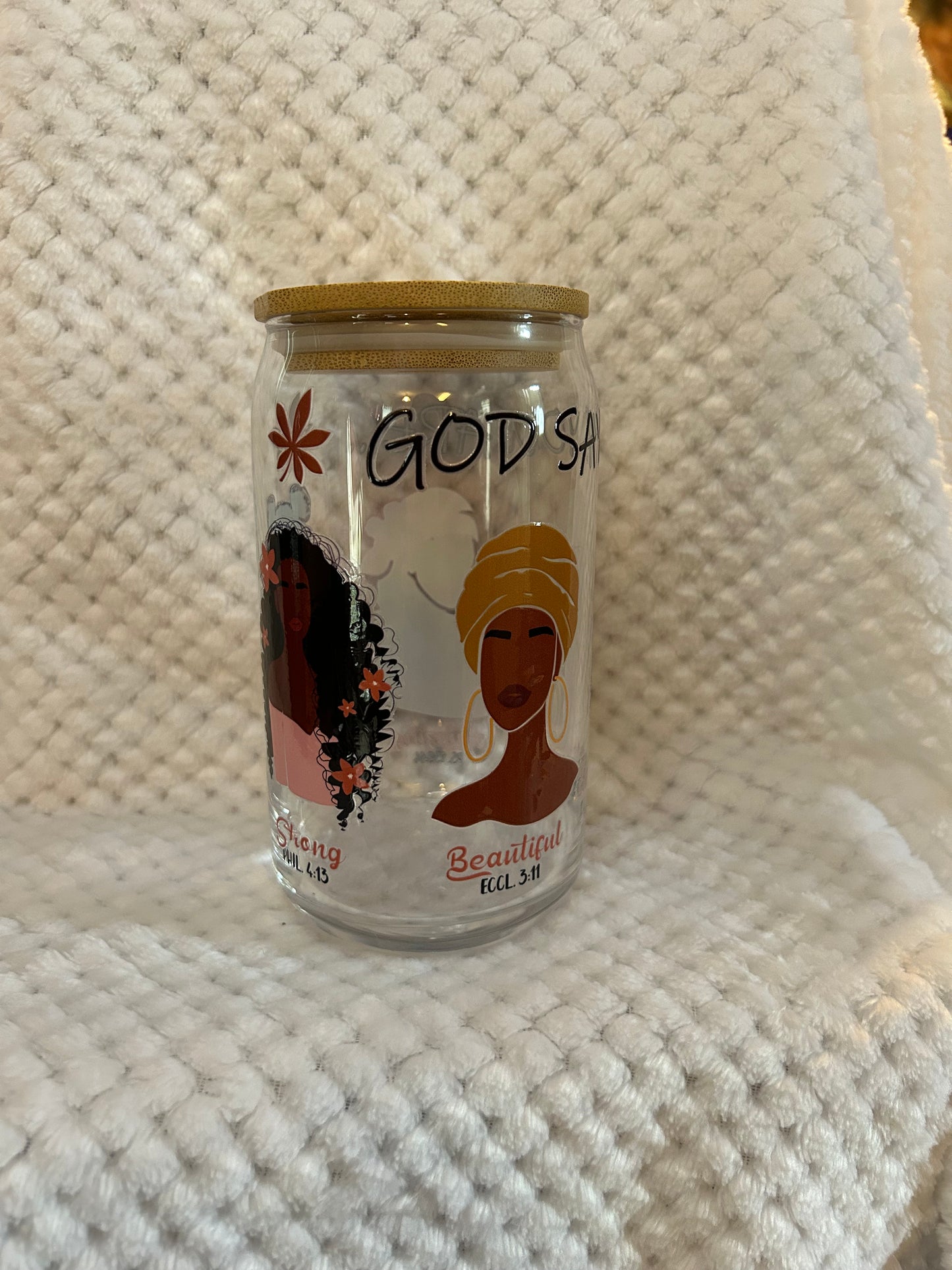 Black Girl Collection | Libbey Glass Cans 16 oz