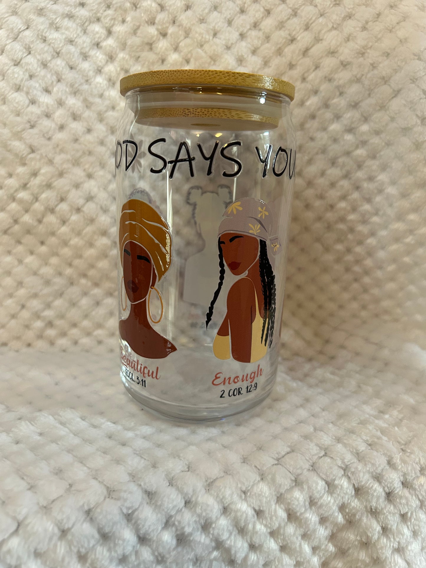 Black Girl Collection | Libbey Glass Cans 16 oz