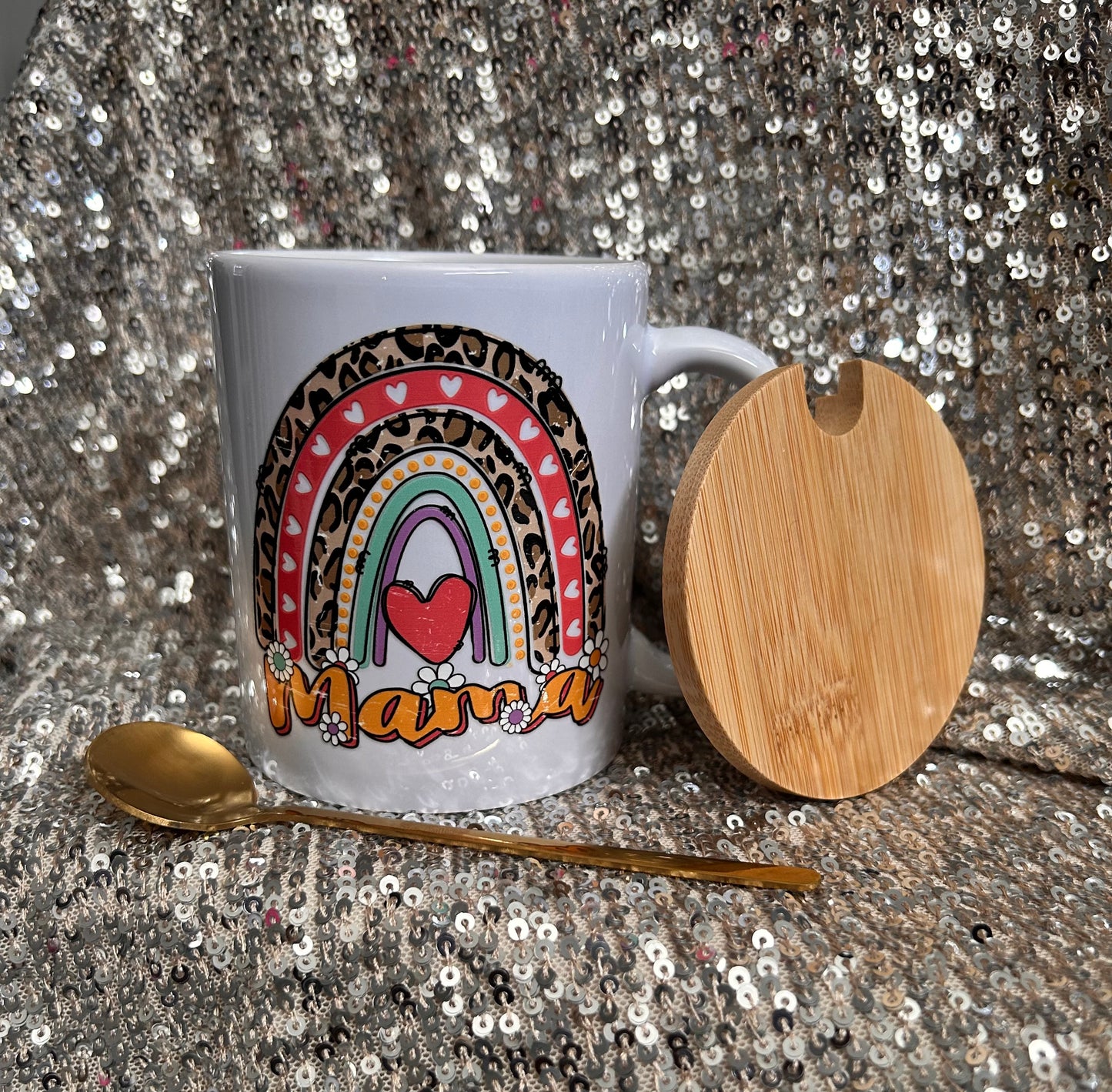 Mom Inspired White Ceramic Mugs | 11 oz