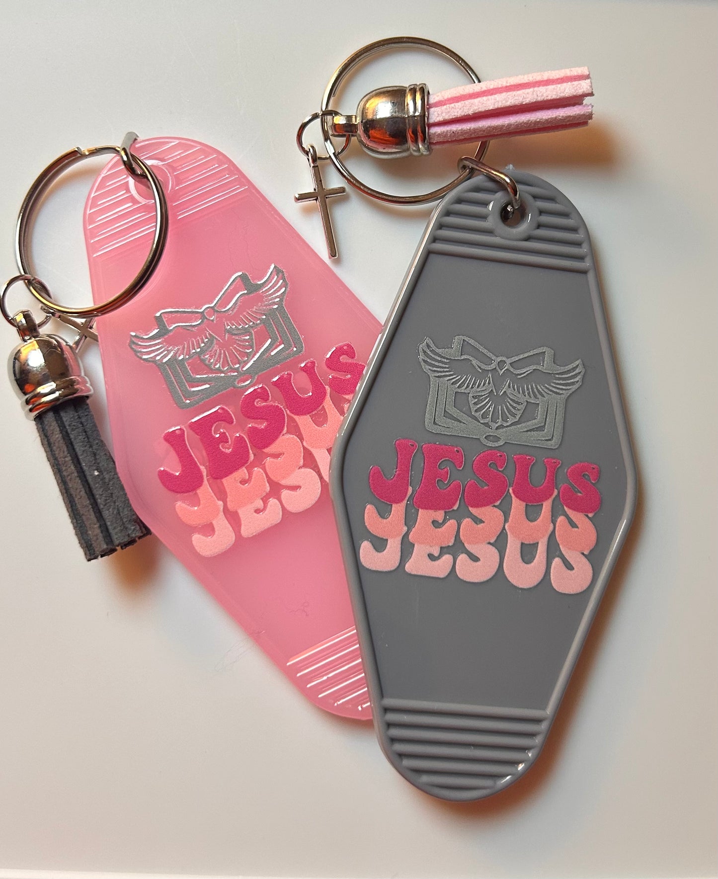 Christian Motel Keychains - Assorted Colors