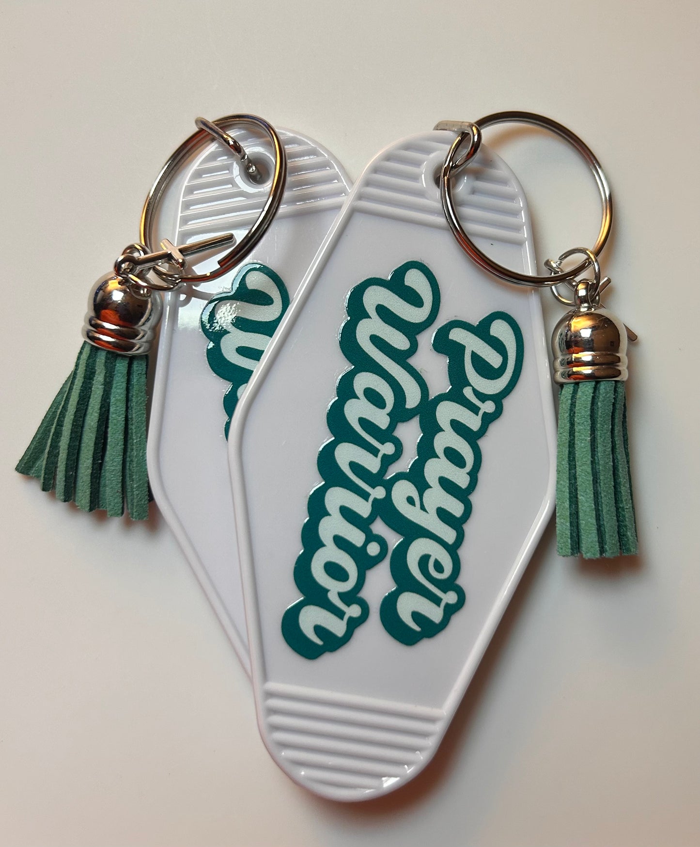 Christian Motel Keychains - Assorted Colors
