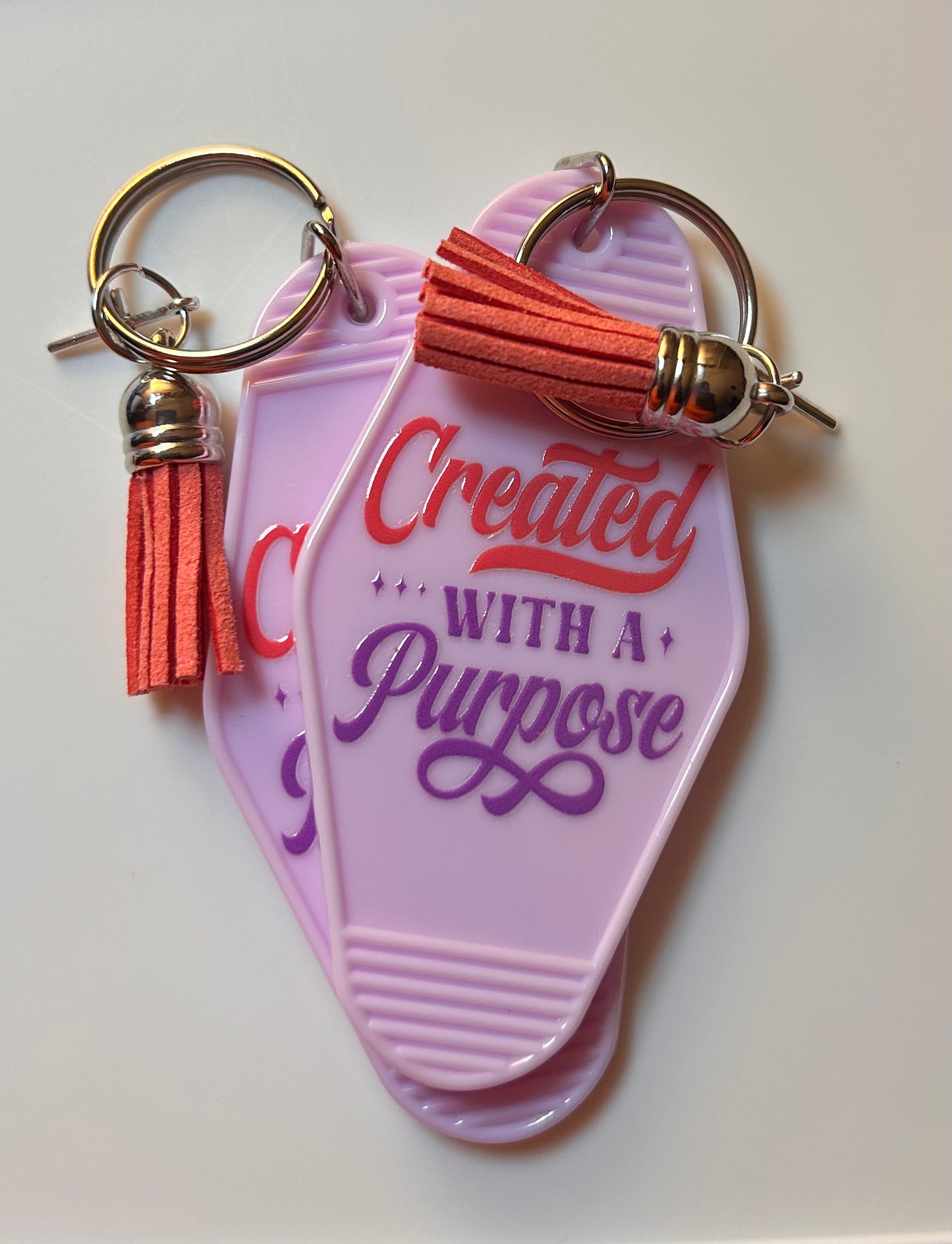 Christian Motel Keychains - Assorted Colors