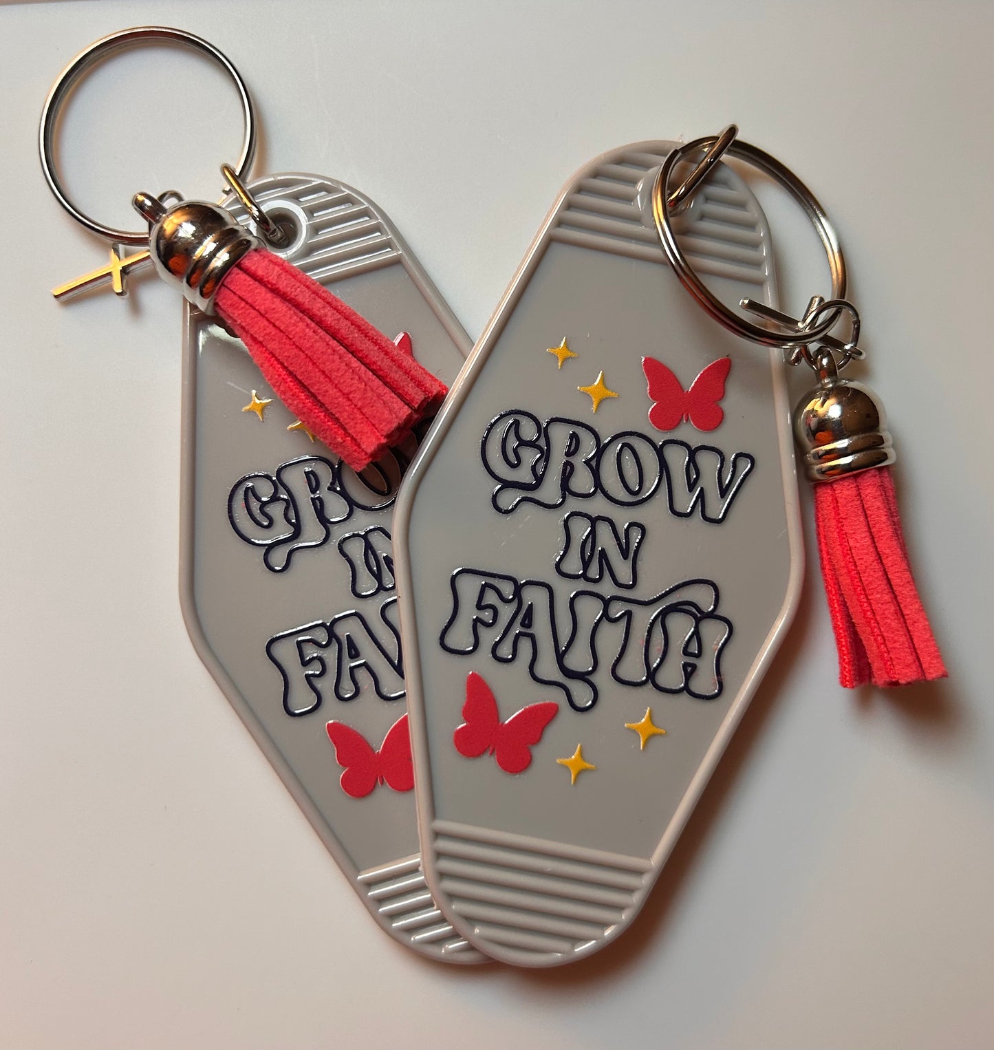 Christian Motel Keychains - Assorted Colors