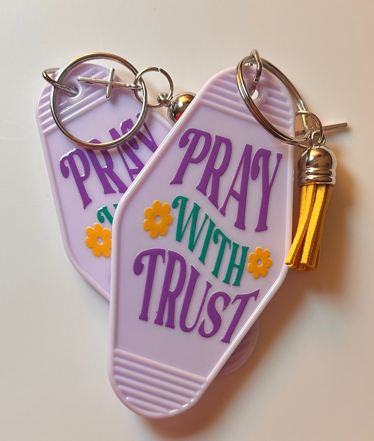 Christian Motel Keychains - Assorted Colors