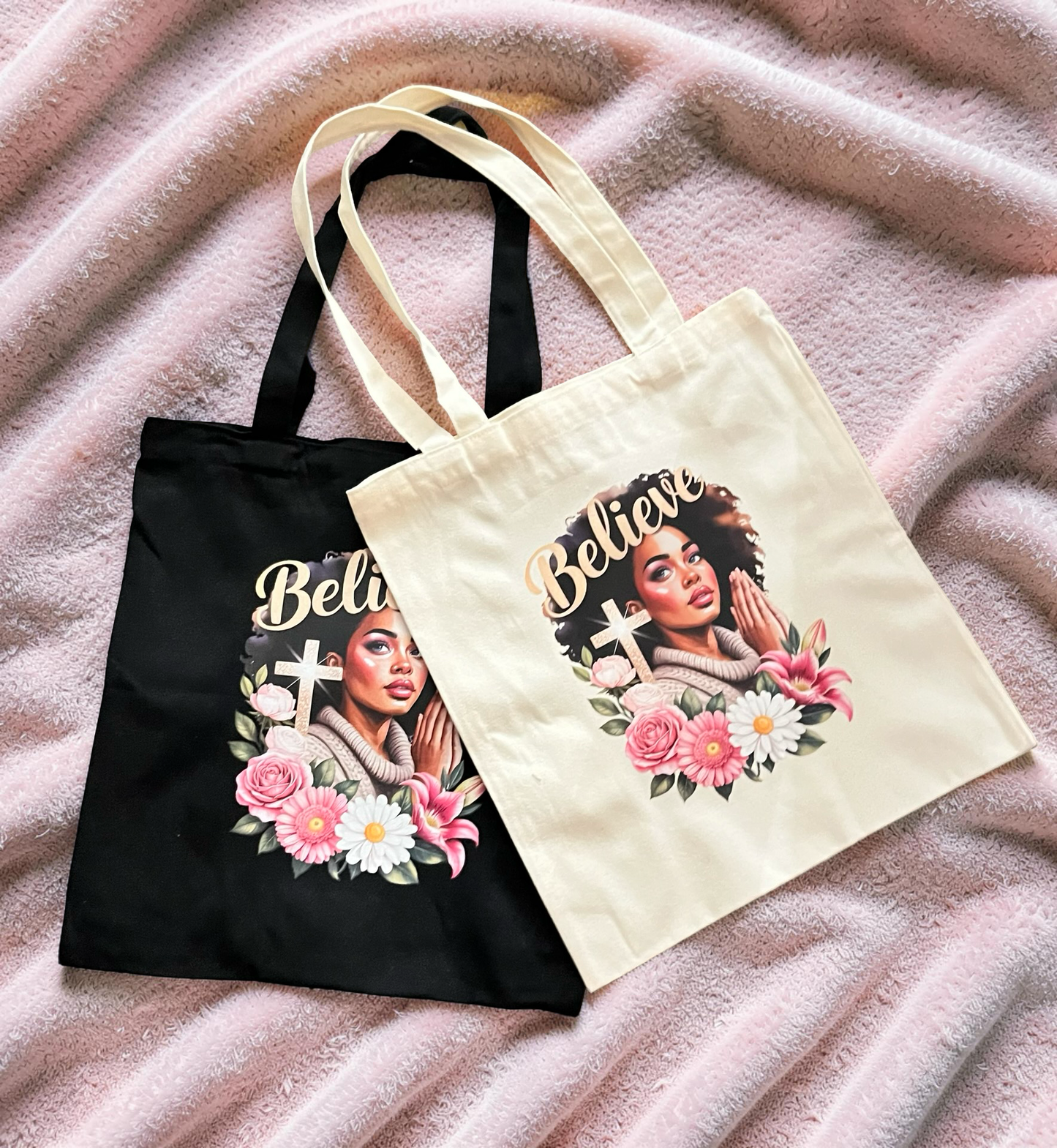 Believe Tote Bag