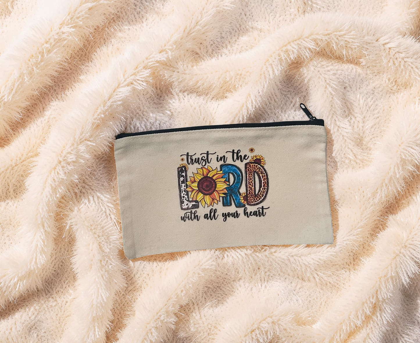 Trust In The Lord Cosmetic Bag