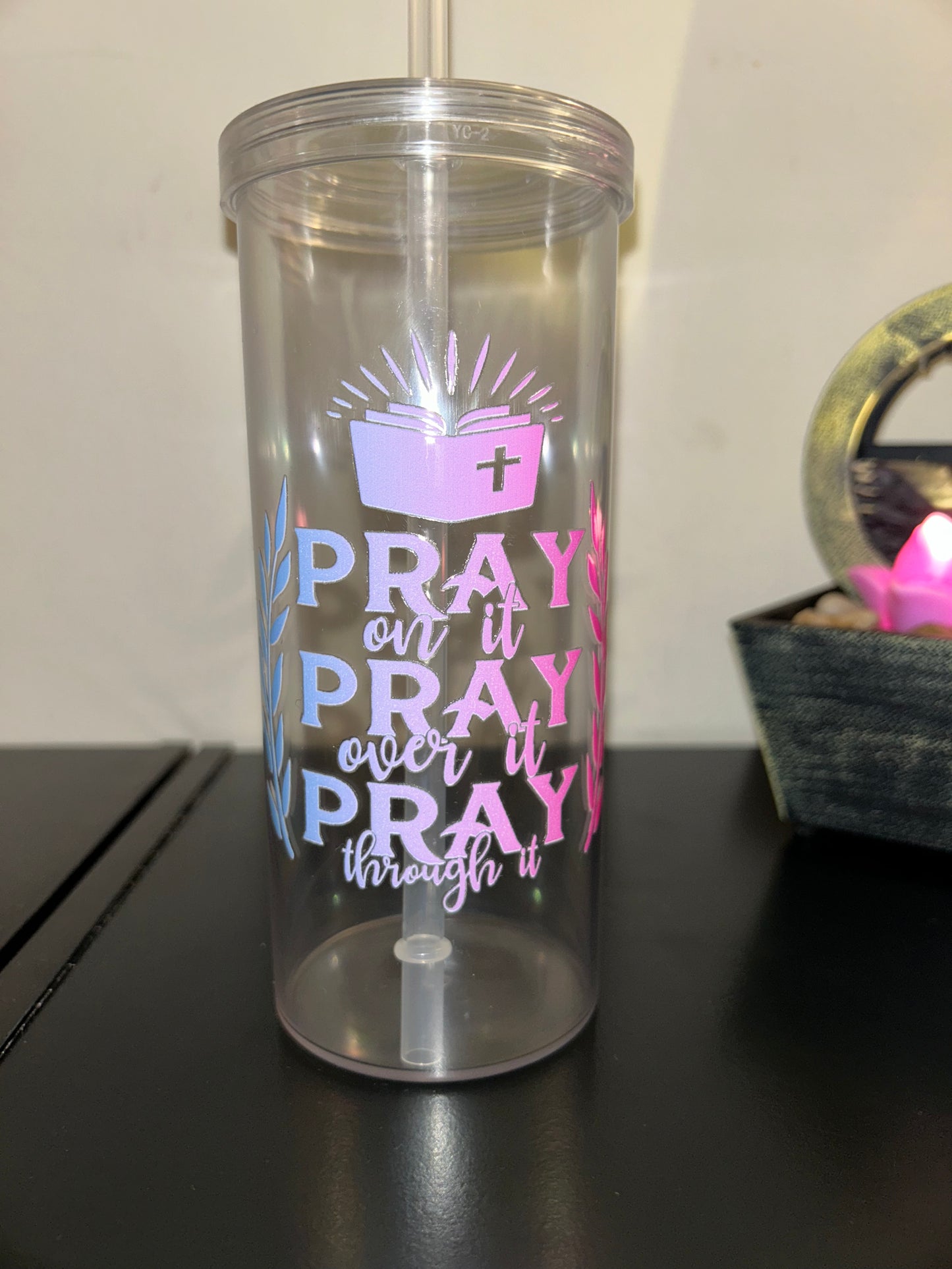 Christian Inspired | Plastic Tumblers| 20 oz | Multicolored