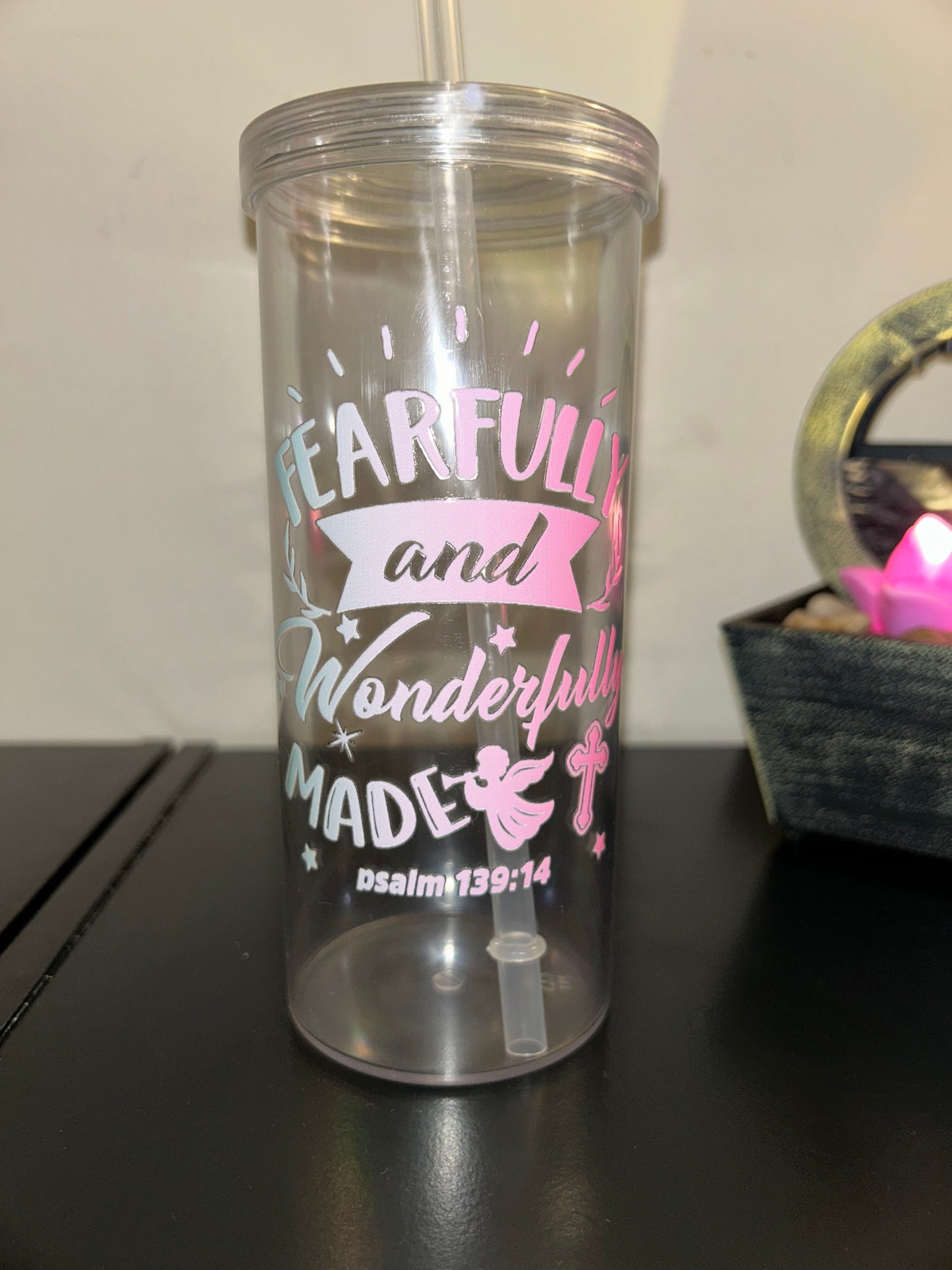Christian Inspired | Plastic Tumblers| 20 oz | Multicolored