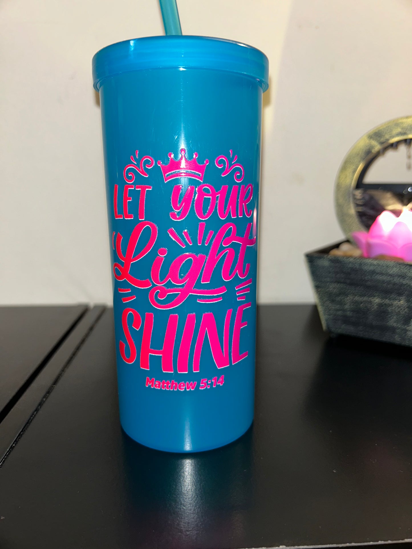 Christian Inspired | Plastic Tumblers| 20 oz | Multicolored