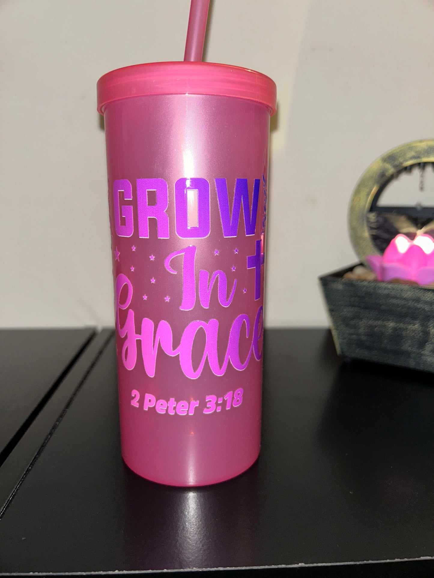 Christian Inspired | Plastic Tumblers| 20 oz | Multicolored