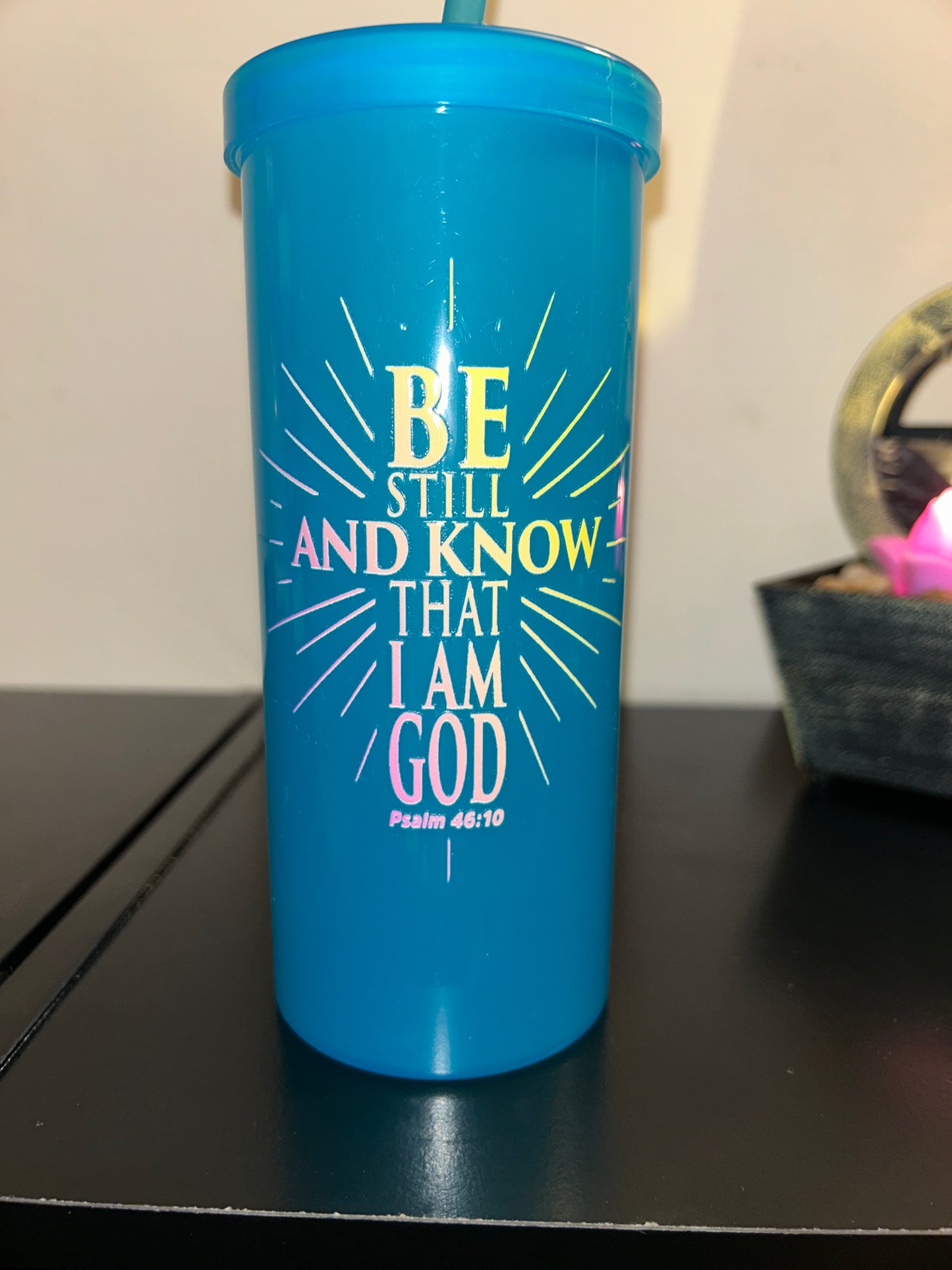 Christian Inspired | Plastic Tumblers| 20 oz | Multicolored