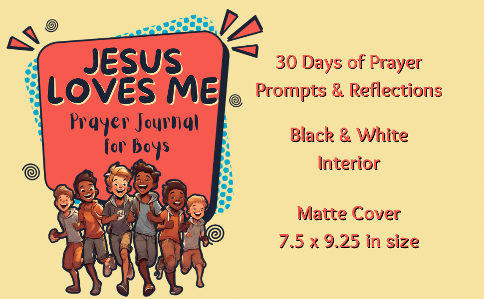 Jesus Loves Me: Prayer Journal for Boys