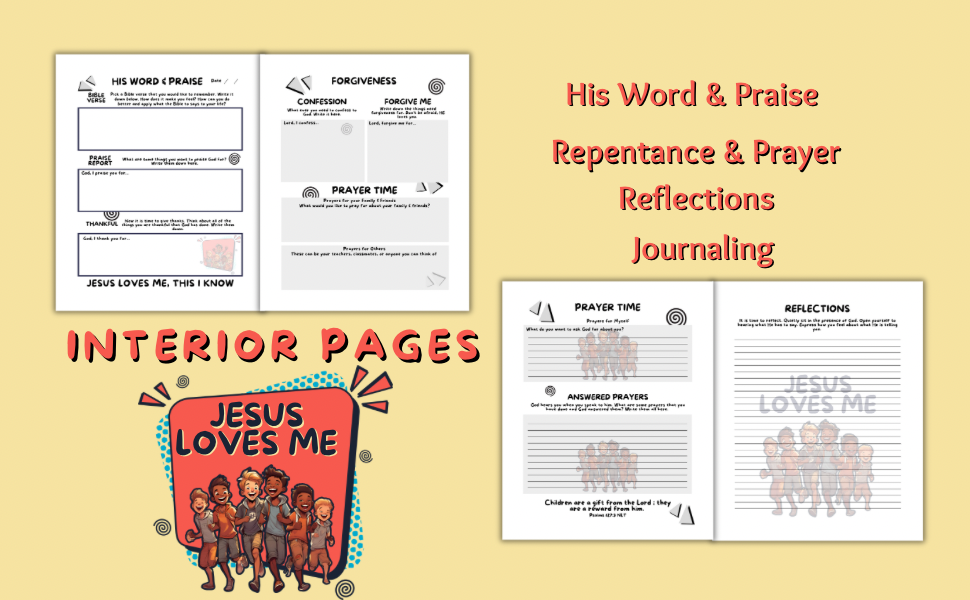 Jesus Loves Me: Prayer Journal for Boys