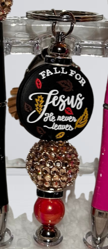 Christian Beaded Focal Keychains
