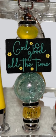 Christian Beaded Focal Keychains