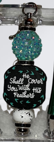 Christian Beaded Focal Keychains
