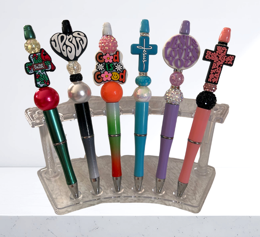 Christian Beaded Focal Pens