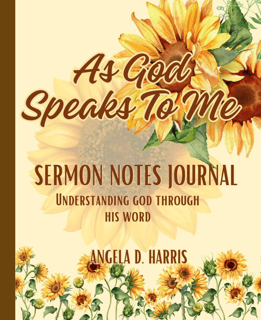 As God Speaks to Me: Sermon Notes Journal