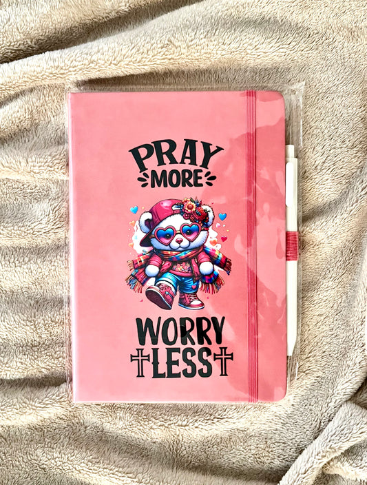 Pray More Worry Less Journal