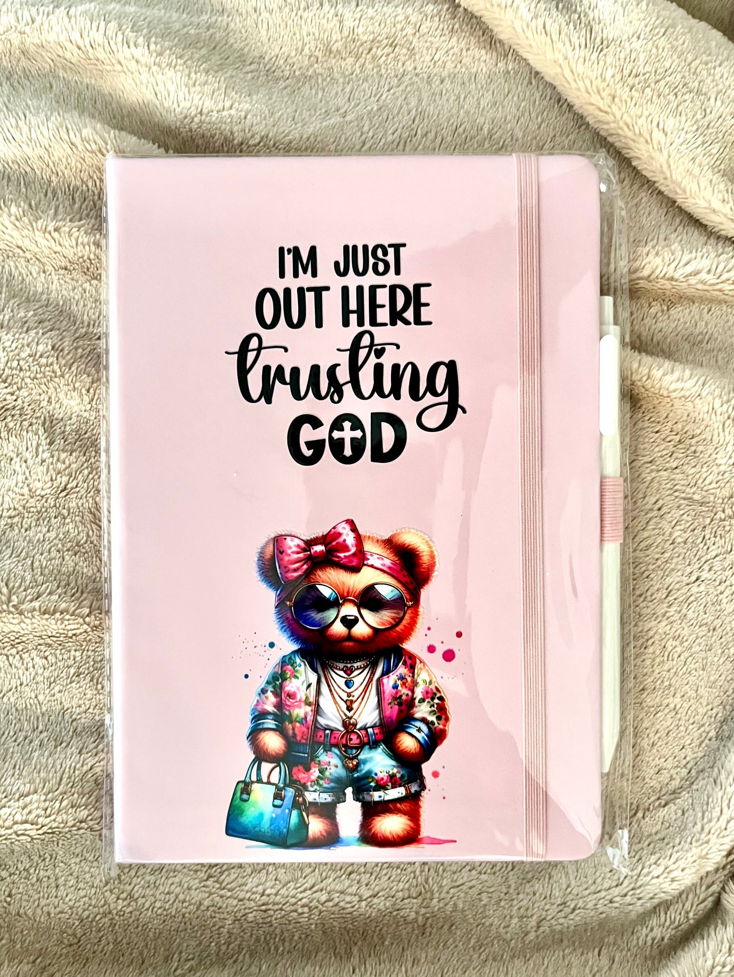 I'm Just Out Here Trusting God Journal