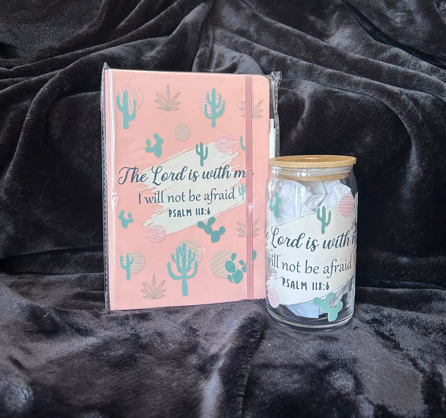 Glass Cup & Notebook Bundles