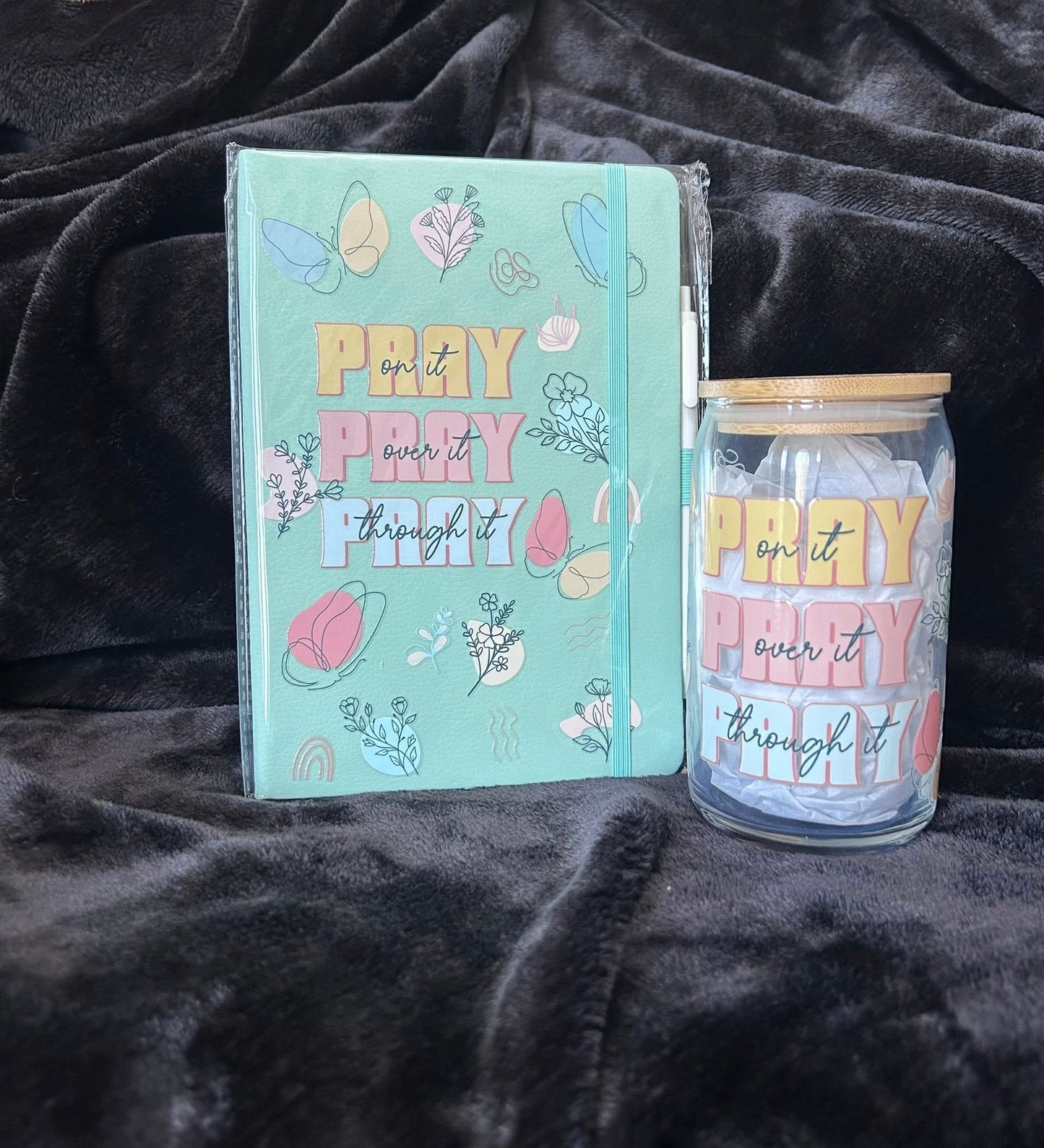 Glass Cup & Notebook Bundles