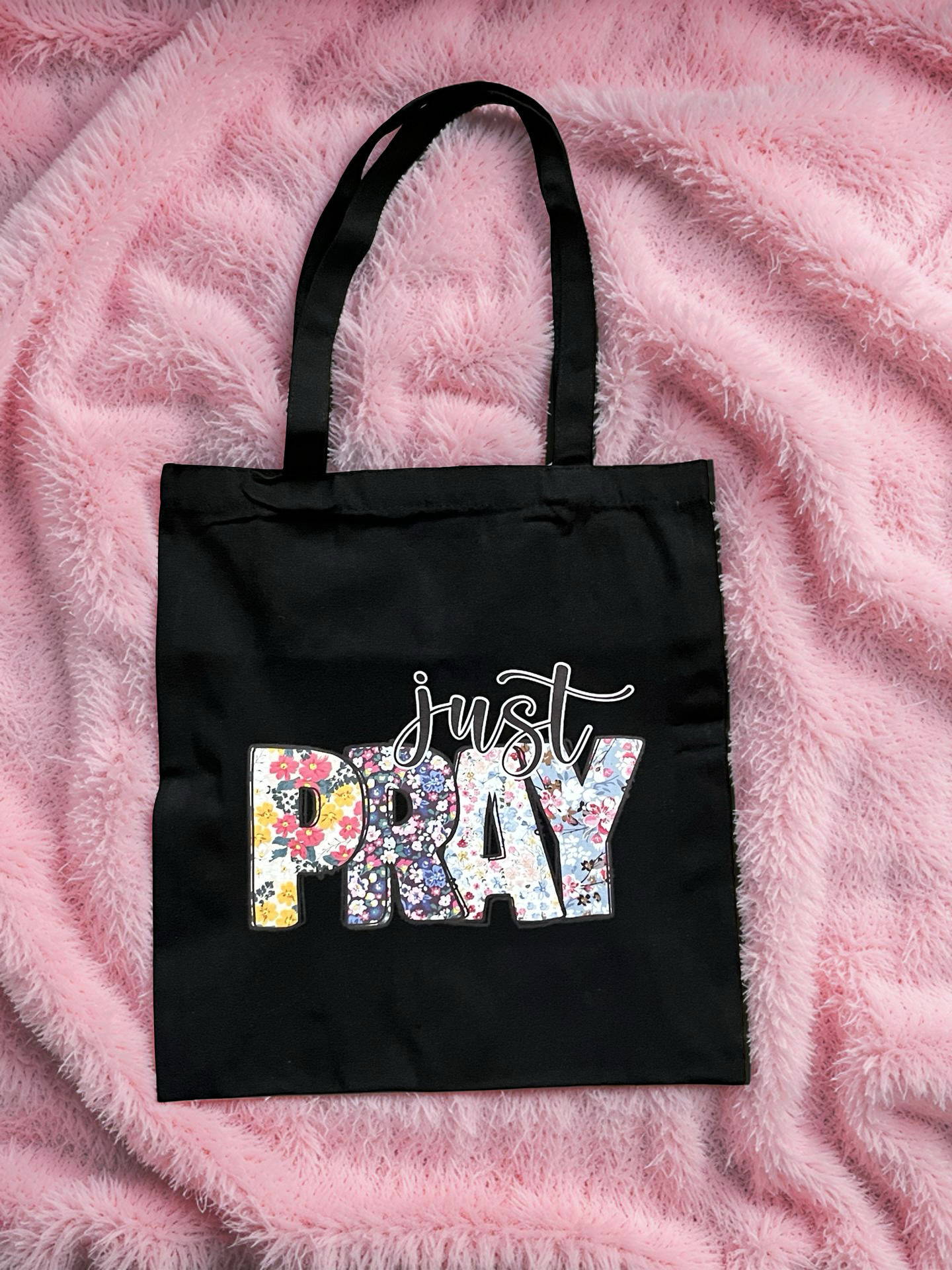 Just Pray Tote Bag