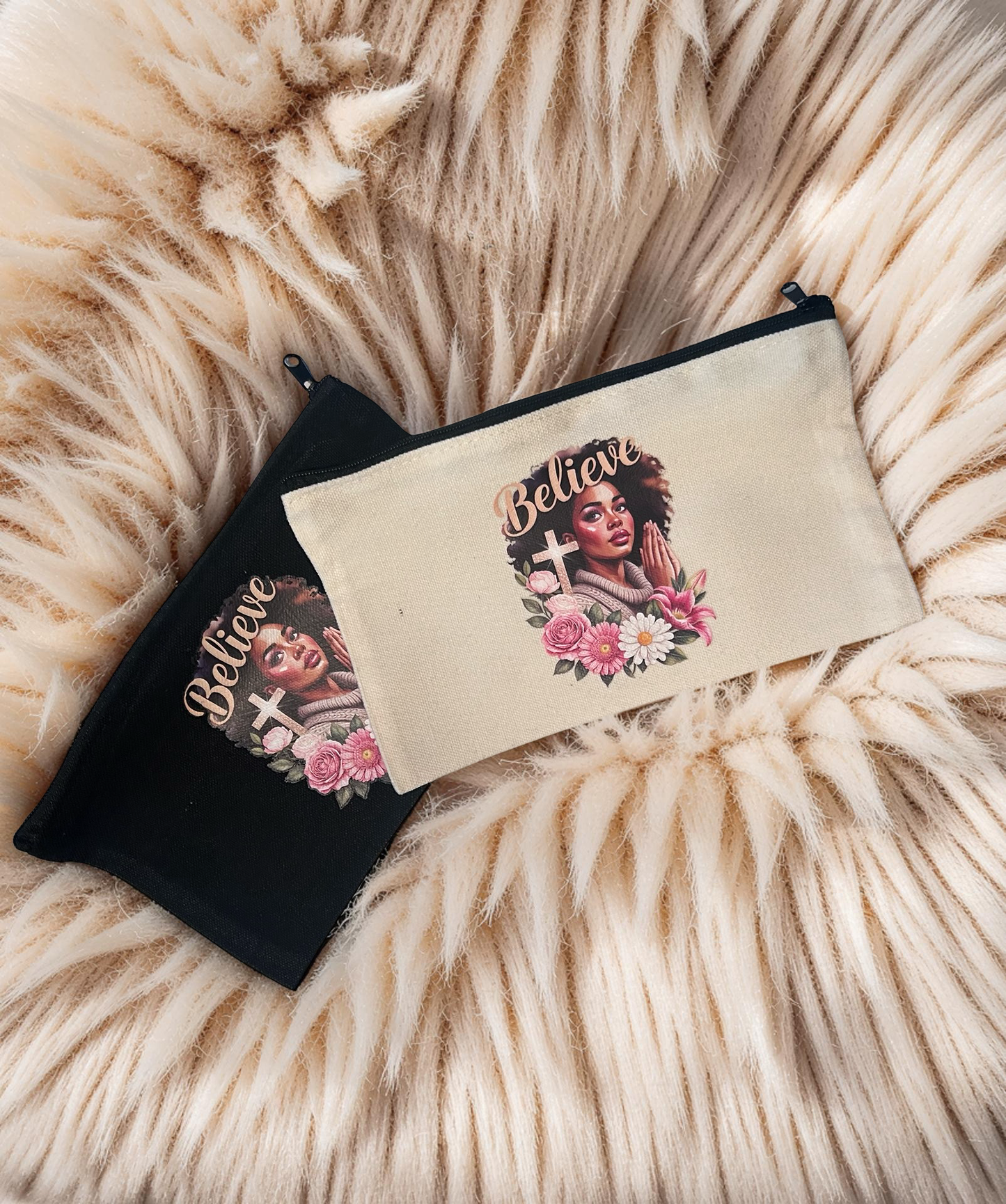 Believe Cosmetic Bag