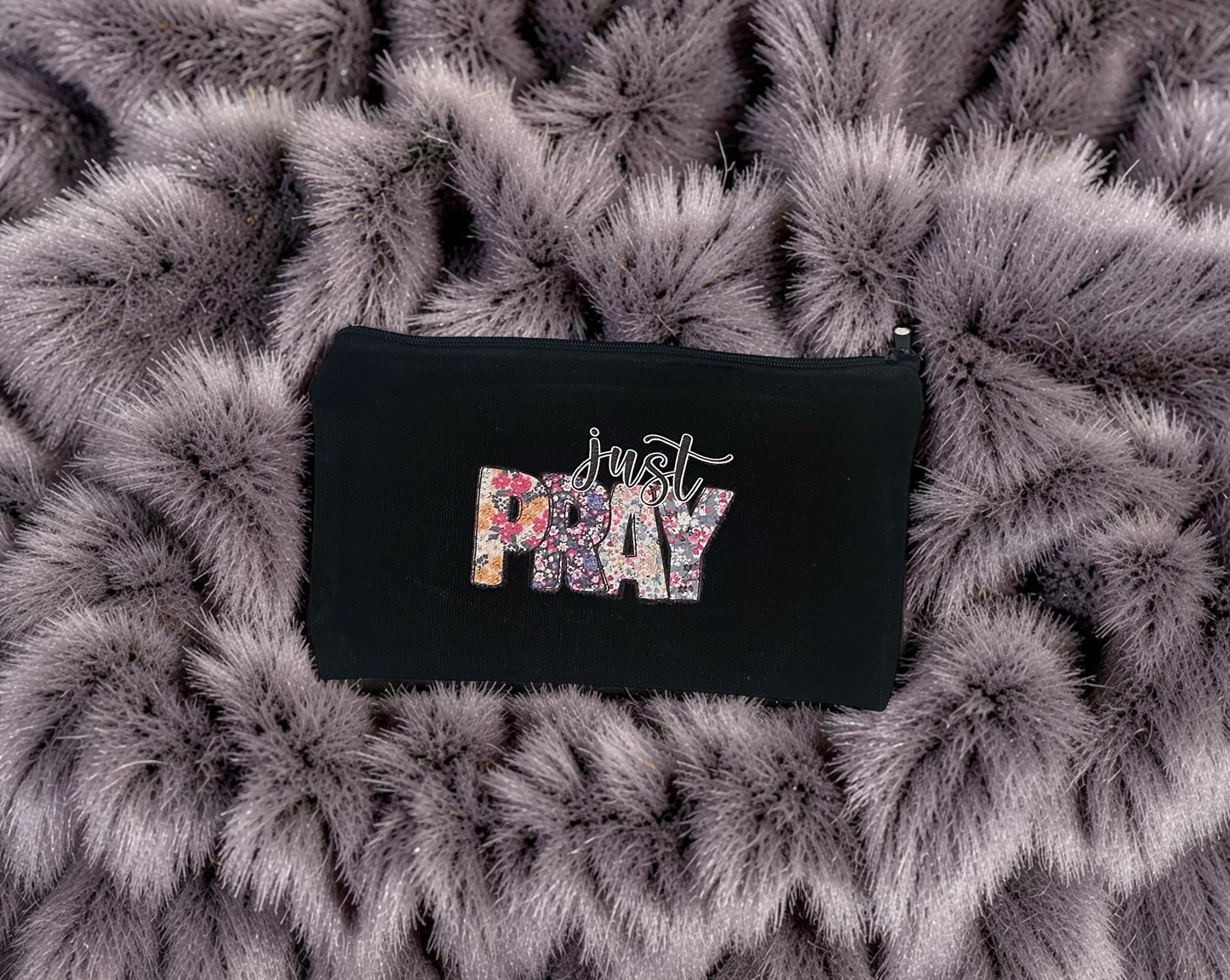 Just Pray Cosmetic Bag