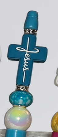 Christian Beaded Focal Pens