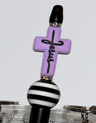 Christian Beaded Focal Pens