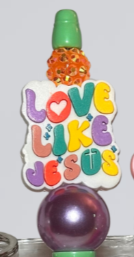 Christian Beaded Focal Pens